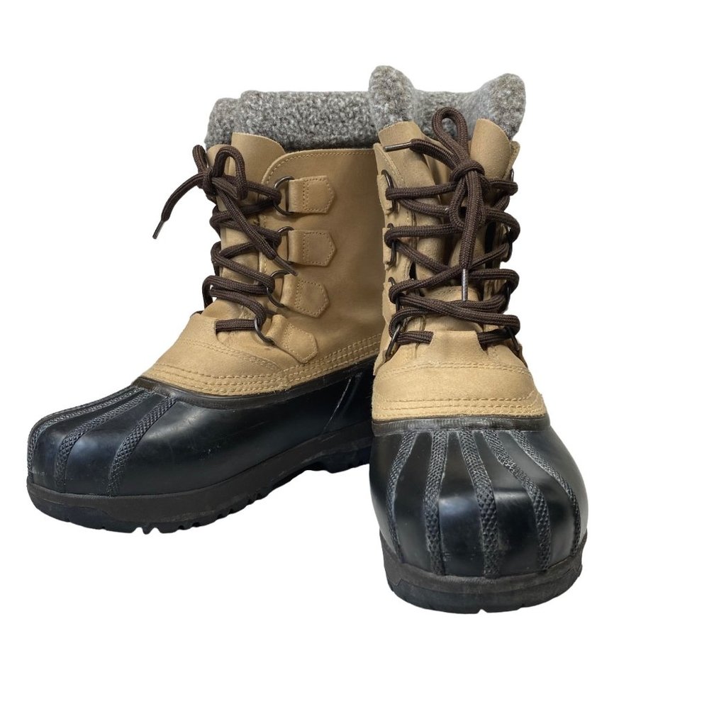 Sorel Leather Kananaskis insulated Snow Boots Lace Up Women’s 6 EU 37 Like New